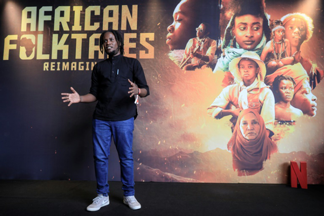 ‘Katera of the Punishment Island’ director Ugandan Loukman Ali embraces cinema and film as a form of escapism (AFP photo by Tony Karumba)