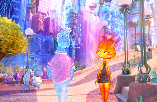A scene from Pixar’s ‘Elemental’ (Photo courtesy of imdb.com)
