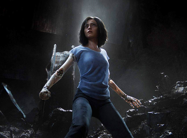 Rosa Salazar in ‘Alita: Battle Angel’  (Photo courtesy of imdb.com)