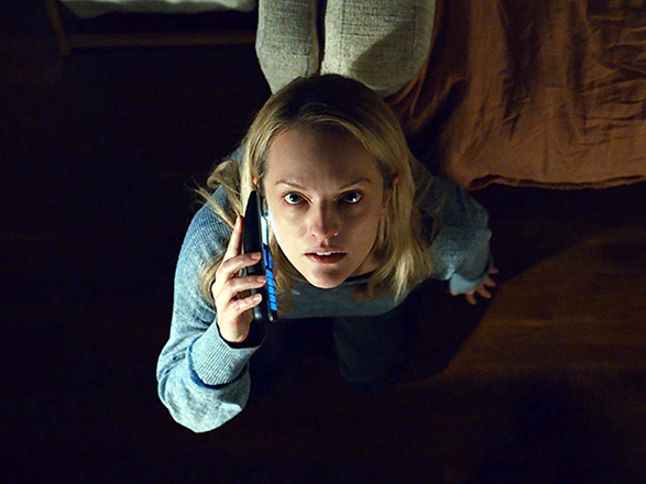 Elisabeth Moss in Universal and Blumhouse’s “The Invisible Man” which launched on VOD this week in the wake of global theatre closures due to the coronavirus pandemic (Photo courtesy of imdb.com)