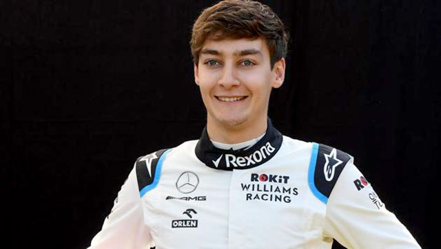 British driver George Russell (AFP photo)