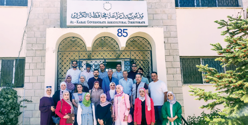 The training provided by FAO through the BRCCJ project is one of the most important trainings aimed at building the capabilities of agricultural employees (Photo courtesy of FAO)