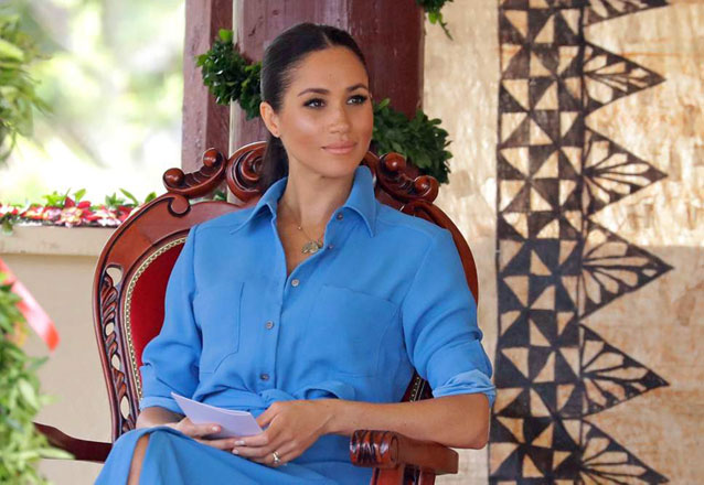 In this undated photo, Meghan Markle, wife of Prince Harry, can be seen (AFP photo)