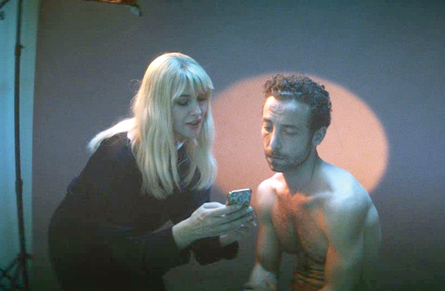 Monica Bellucci and Yahya Mahayni (right) in ‘The Man Who Sold His Skin’ (Photo courtesy of imdb.com)
