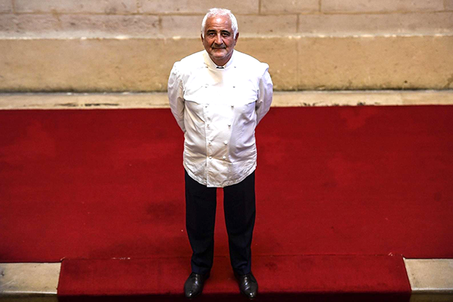 French chef Guy Savoy (AFP photo by Christophe Archambault)