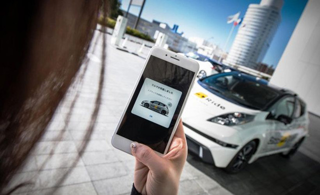 The Easy Ride taxis had their third round of tests on public roads in Yokohama (Photo courtesy of Nissan)