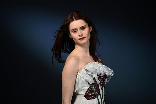 Daniella Loftus was an influencer in real-world fashion before devoting herself full-time to digital clothes (AFP photo by Christophe Archambault)