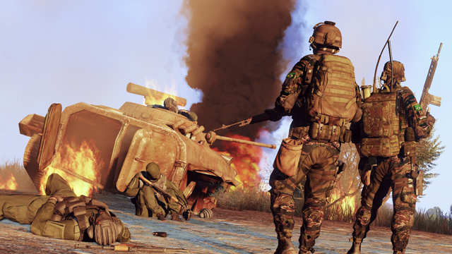 A scene from Arma 3 (Photo courtesy of rare-gallery.com)