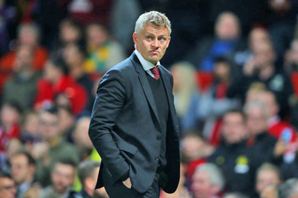 Manchester United manager Ole Gunnar Solskjaer (AFP photo)