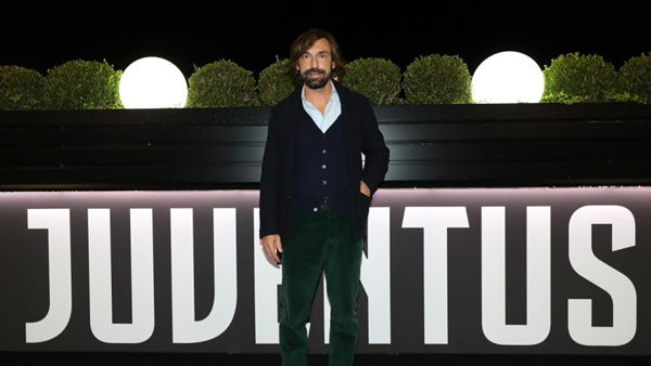 Juventus manager Andrea Pirlo  (Photo courtesy of juvefc.com)