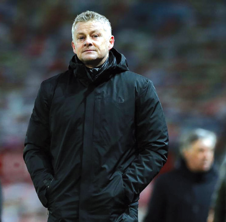 Manchester United manager Ole Gunnar Solskjaer (AFP photo)