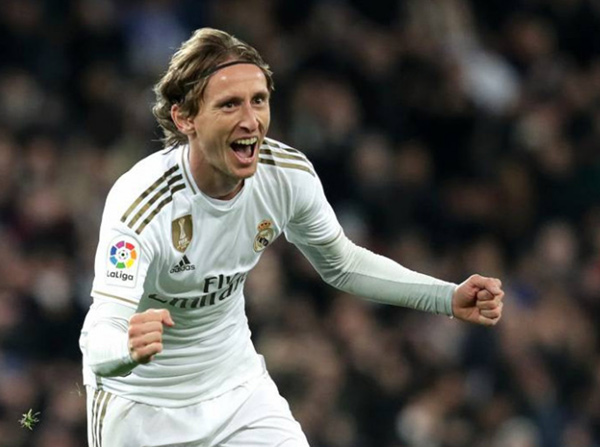 Real Madrid’s Luka Modric is its best player for the last three months (AFP photo)
