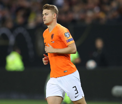 The Netherlands’ Matthijs de Ligt (AFP photo)
