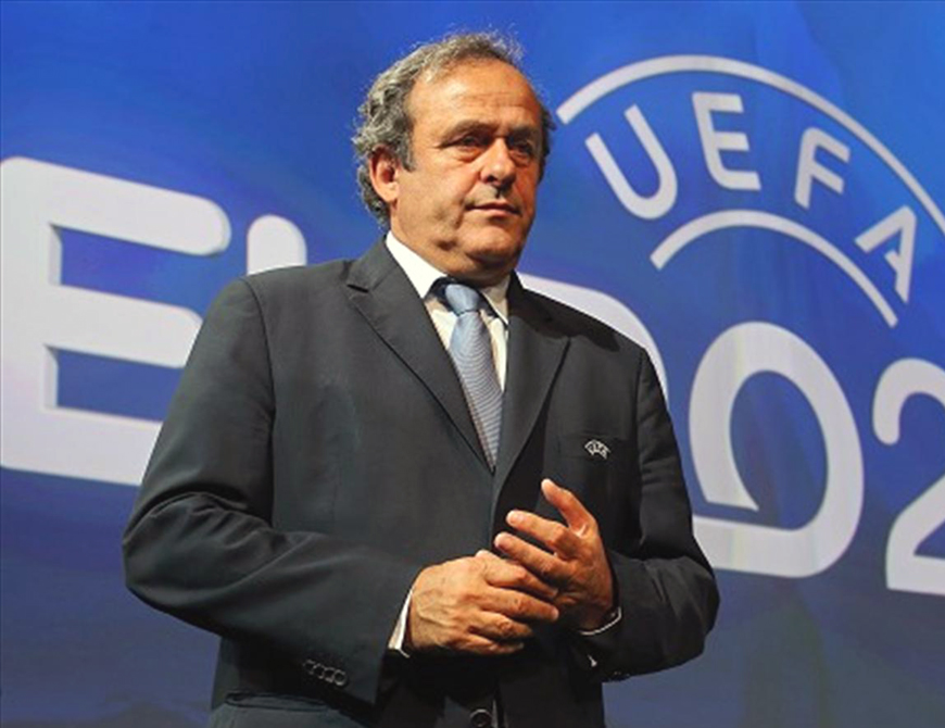 UEFA President Michel Platini (Photo courtesy of supersport.al)