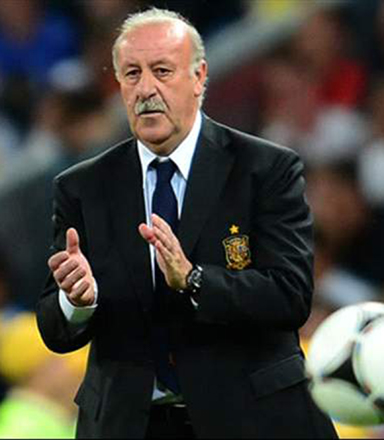 Undated photo of outgoing Spain coach Vicente del Bosque (AFP photo by Franck Fife)