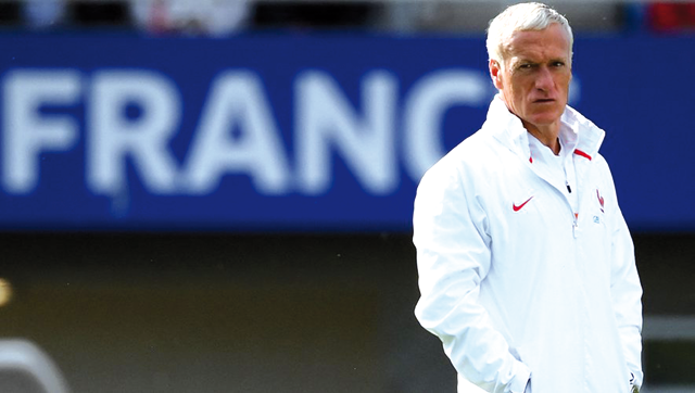 France national football team coach Didier Deschamps (AFP photo)