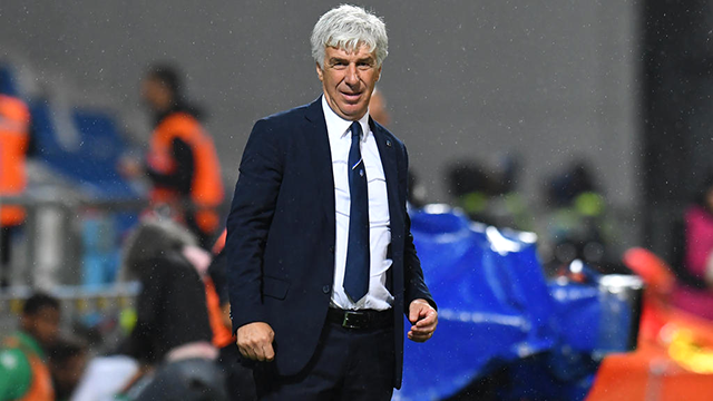 Atalanta coach Gian Piero Gasperini (AFP photo)