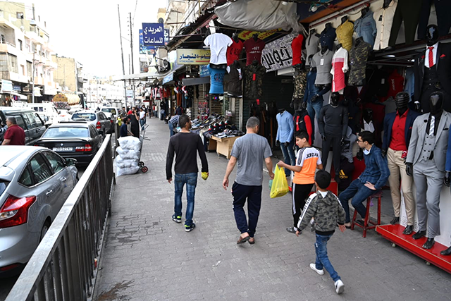 The clothing and footwear sector reported an 80 per cent decline in sales compared with the same period last year, according to stakeholders (Photo by Amjad Ghsoun)