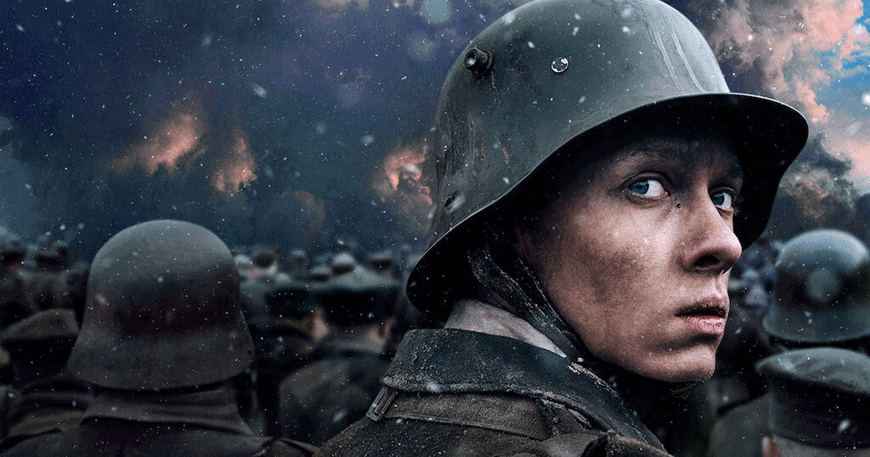 A scene from ‘All Quiet on the Western Front’ (Photo courtesy of Netflix)