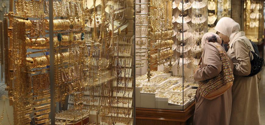 Gold prices in the Kingdom’s local market rise by JD0.5 on Tuesday compared with Monday’s rates, according to the daily bulletin issued by the General Syndicate of Owners of Jewellery and Gold Shops (JT file)