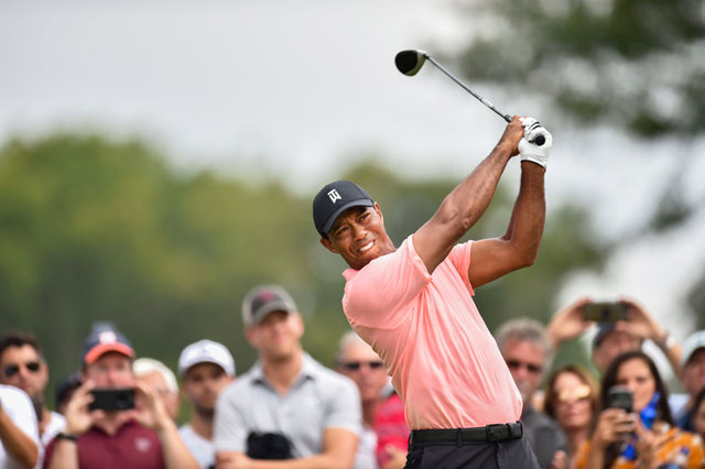 Tiger Woods has shown flashes of the form that made him golf’s dominant player in younger days in his first campaign after spinal fusion surgery (Reuters photo)