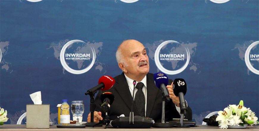 HRH Prince Hassan, chairman of the Higher Council for Science and Technology (HCST), on Tuesday inaugurates the 36th Forum of the Islamic Network for Water Resources Development and Management (Petra photo)