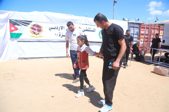 JAF says it has mobilised all resources to support the resilience of Palestinians in Gaza and the West Bank since the outbreak of the war a year ago (JAF photo)