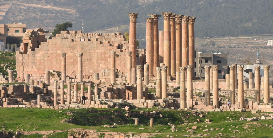 Jerash, one-hour drive to the north of Amman, has become an important touristic site in the Kingdom (File photo)