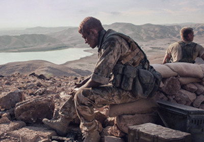 A scene of the movie ‘Kilo Two Bravo (Kajaki)’, which was set in Afghanistan and shot in various parts of the Kingdom (Photoy courtesy of Toronto Film Festival)