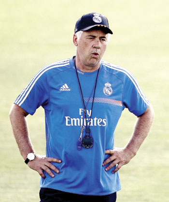 Ex-Real Madrid coach Carlo Ancelotti (AFP photo)