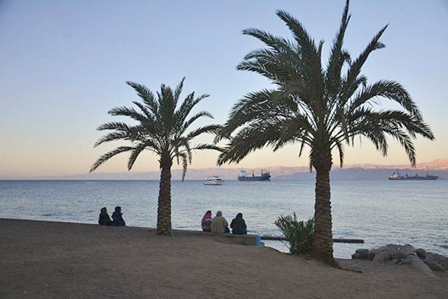 A view of the Red Sea from Aqaba, located some 330 kilometres south of the capital  (JT file photo)