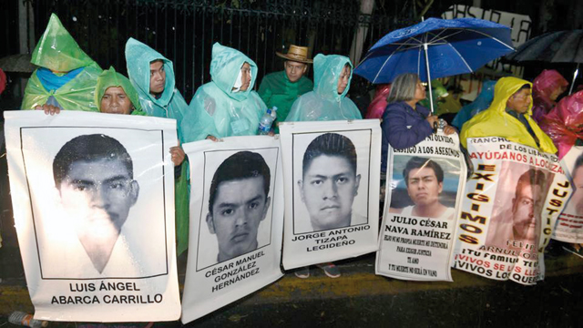 Jesus Murillo oversaw botched investigation into disappearance of 43 students from the Ayotzinapa Rural Teachers’ College in Guerrero state (AFP photo)