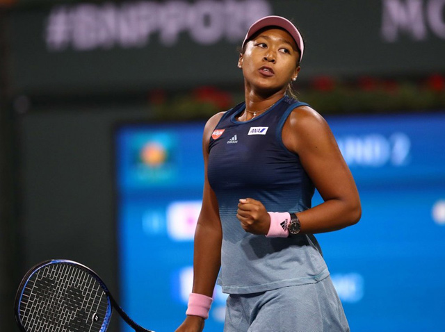 Japan’s tennis ace Naomi Osaka  (AFP photo)