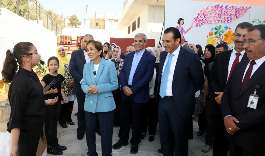 HRH Princess Basma on Wednesday launched the 2022 Queen Alia Competition for Social Responsibility  (Petra photo)