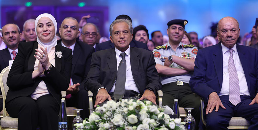 Deputising for His Majesty King Abdullah, Prime Minister Jafar Hassan attends on Saturday the launching of the 2025-2033 National Social Protection Strategy (Petra photo)
