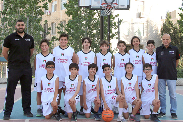 Riyadi Club coaches and team members (Photo courtesy of Riyadi Club)