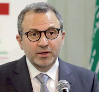 Gebran Bassil has been a minister in all of Lebanon’s Cabinets from 2008 to 2019, most recently foreign minister in the government that stepped down under pressure from massive street protests last autumn (AFP photo)