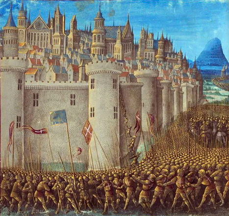 The Principality of Antiochia was founded in 1098 after the conquest of Antioch by Bohemond I  (Photo of courtesy of About History)
