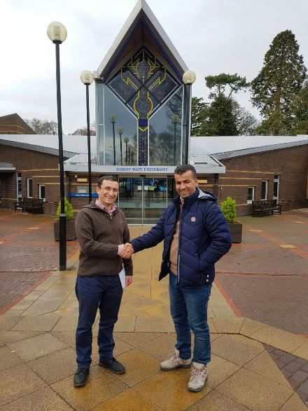 BP scholar begins studies at Heriot-Watt University in Edinburgh, Scotland with the support of UniHouse
