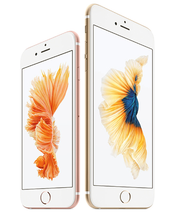  Apple’s new iPhone 6s (left) and iPhone 6s plus (Photo courtesy of apple.com)
