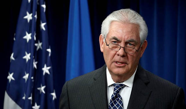 U.S. Secretary of State Rex Tillerson