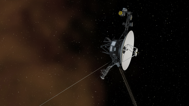 An artist’s depiction of a Voyager 2 probe entering interstellar space (Photo courtesy of NASA/JPL-Caltech)
